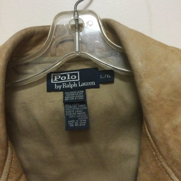 VINTAGE RALPH LAUREN LEATHER JACKET - Picture 3 of 5